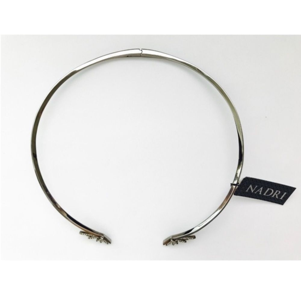 NADRI Solas Crystal Collar Necklace